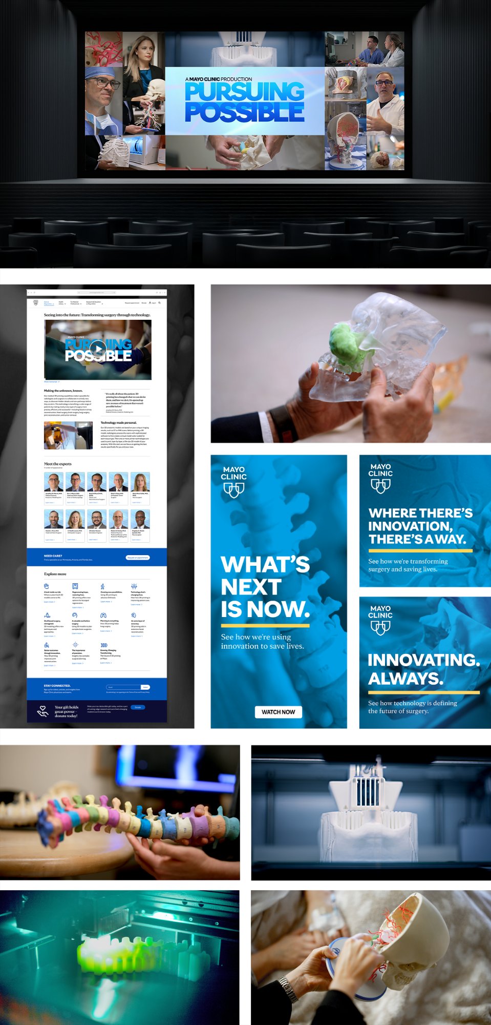 Pursuing Possible. Mayo Clinic episodic series